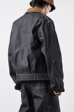 Load image into Gallery viewer, F/CE. × Lee 91-B MODULAR COVERALL JACKET / CORDURA® DENIM (INDIGO)