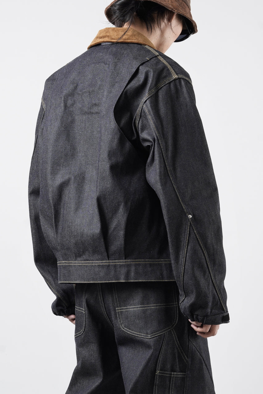 Load image into Gallery viewer, F/CE. × Lee 91-B MODULAR COVERALL JACKET / CORDURA® DENIM (INDIGO)