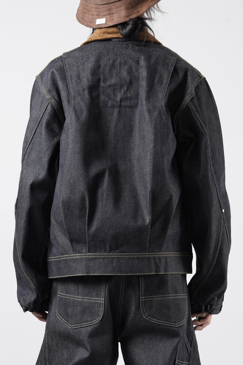 Load image into Gallery viewer, F/CE. × Lee 91-B MODULAR COVERALL JACKET / CORDURA® DENIM (INDIGO)