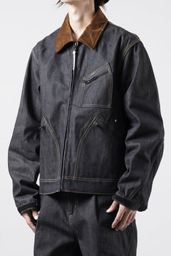 Load image into Gallery viewer, F/CE. × Lee 91-B MODULAR COVERALL JACKET / CORDURA® DENIM (INDIGO)