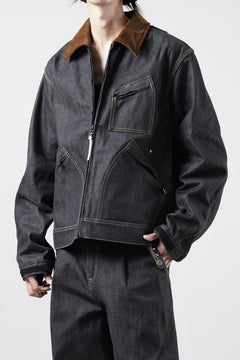 Load image into Gallery viewer, F/CE. × Lee 91-B MODULAR COVERALL JACKET / CORDURA® DENIM (INDIGO)