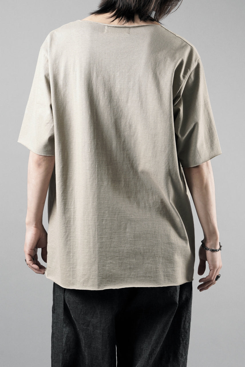 画像をギャラリービューアに読み込む, kujaku Crew Neck SS Tee / K-142 (khaki)