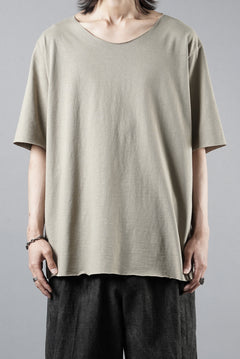 画像をギャラリービューアに読み込む, kujaku Crew Neck SS Tee / K-142 (khaki)
