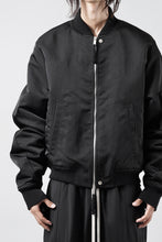画像をギャラリービューアに読み込む, thom/krom MA-1 BOMBER JACKET / WARM PADDED FILL (BLACK)