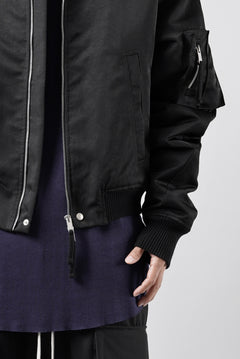 画像をギャラリービューアに読み込む, thom/krom MA-1 BOMBER JACKET / WARM PADDED FILL (BLACK)