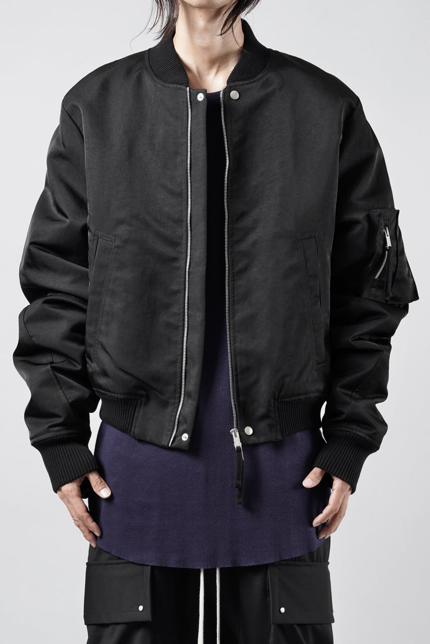 画像をギャラリービューアに読み込む, thom/krom MA-1 BOMBER JACKET / WARM PADDED FILL (BLACK)