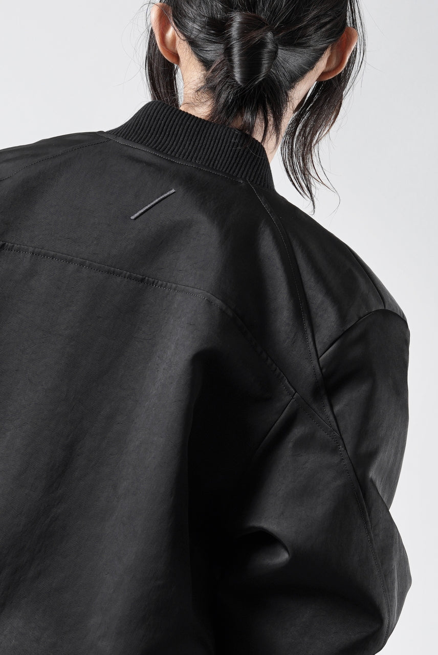 画像をギャラリービューアに読み込む, thom/krom MA-1 BOMBER JACKET / WARM PADDED FILL (BLACK)