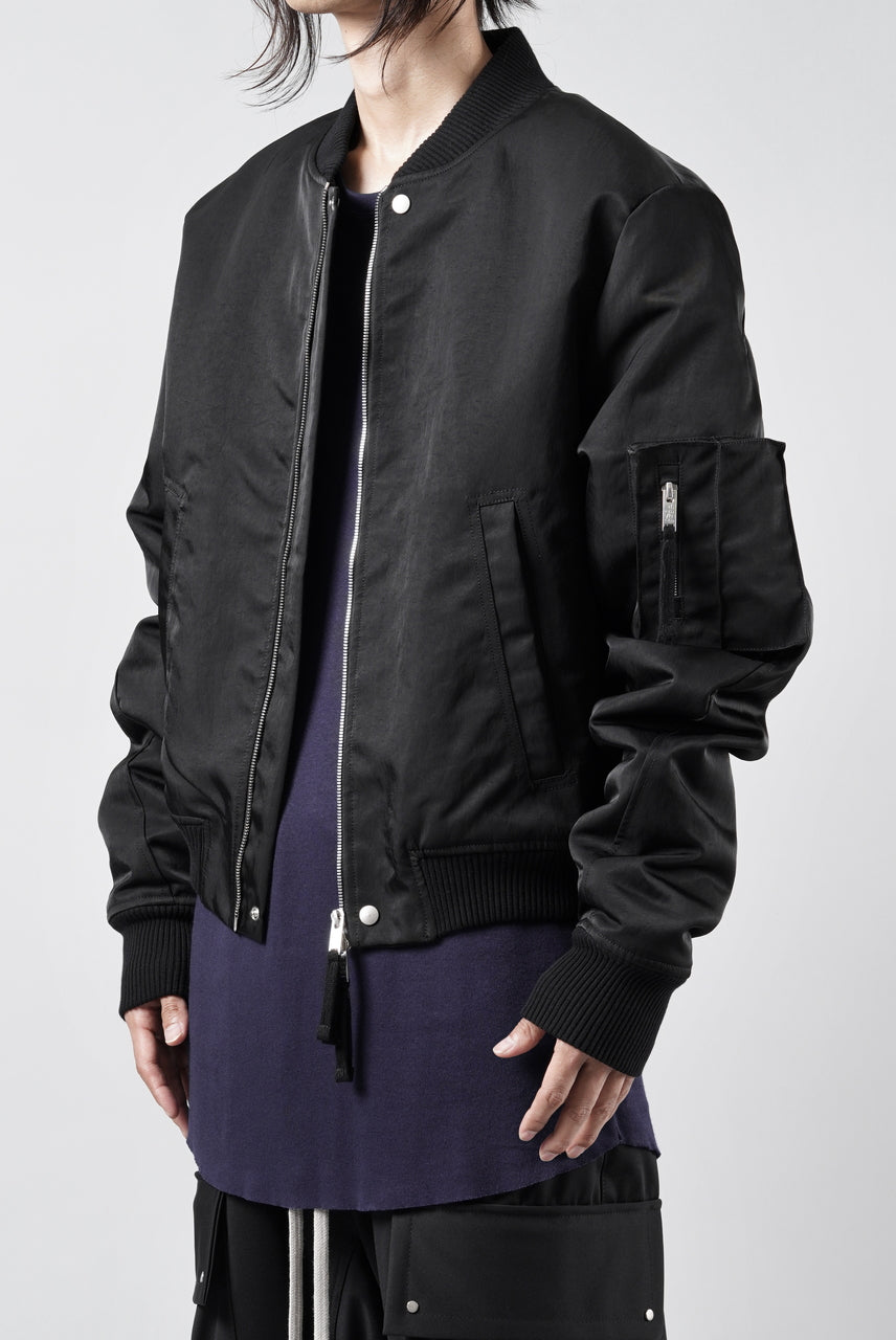 画像をギャラリービューアに読み込む, thom/krom MA-1 BOMBER JACKET / WARM PADDED FILL (BLACK)