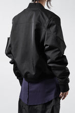 画像をギャラリービューアに読み込む, thom/krom MA-1 BOMBER JACKET / WARM PADDED FILL (BLACK)