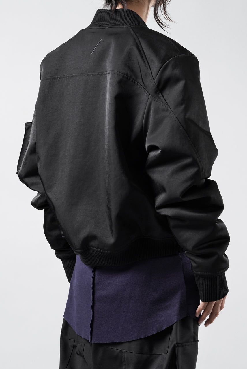 画像をギャラリービューアに読み込む, thom/krom MA-1 BOMBER JACKET / WARM PADDED FILL (BLACK)