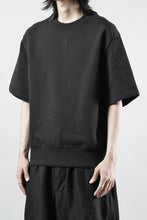 画像をギャラリービューアに読み込む, N/07 CREW NECK SWEAT TOP / ORGANIC COTTON (BLACK)
