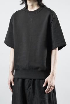 画像をギャラリービューアに読み込む, N/07 CREW NECK SWEAT TOP / ORGANIC COTTON (BLACK)