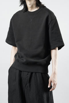 画像をギャラリービューアに読み込む, N/07 CREW NECK SWEAT TOP / ORGANIC COTTON (BLACK)