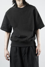 画像をギャラリービューアに読み込む, N/07 CREW NECK SWEAT TOP / ORGANIC COTTON (BLACK)