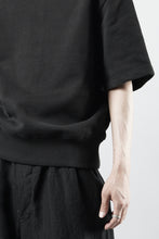 画像をギャラリービューアに読み込む, N/07 CREW NECK SWEAT TOP / ORGANIC COTTON (BLACK)