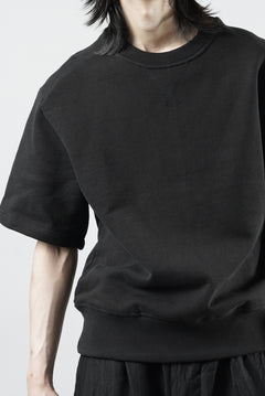 画像をギャラリービューアに読み込む, N/07 CREW NECK SWEAT TOP / ORGANIC COTTON (BLACK)