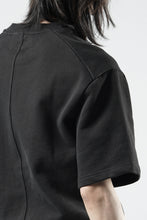 画像をギャラリービューアに読み込む, N/07 CREW NECK SWEAT TOP / ORGANIC COTTON (BLACK)