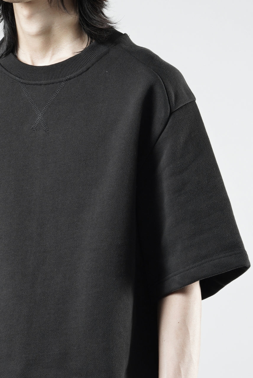 画像をギャラリービューアに読み込む, N/07 CREW NECK SWEAT TOP / ORGANIC COTTON (BLACK)