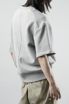 画像をギャラリービューアに読み込む, N/07 CREW NECK SWEAT TOP / ORGANIC COTTON (GREY)