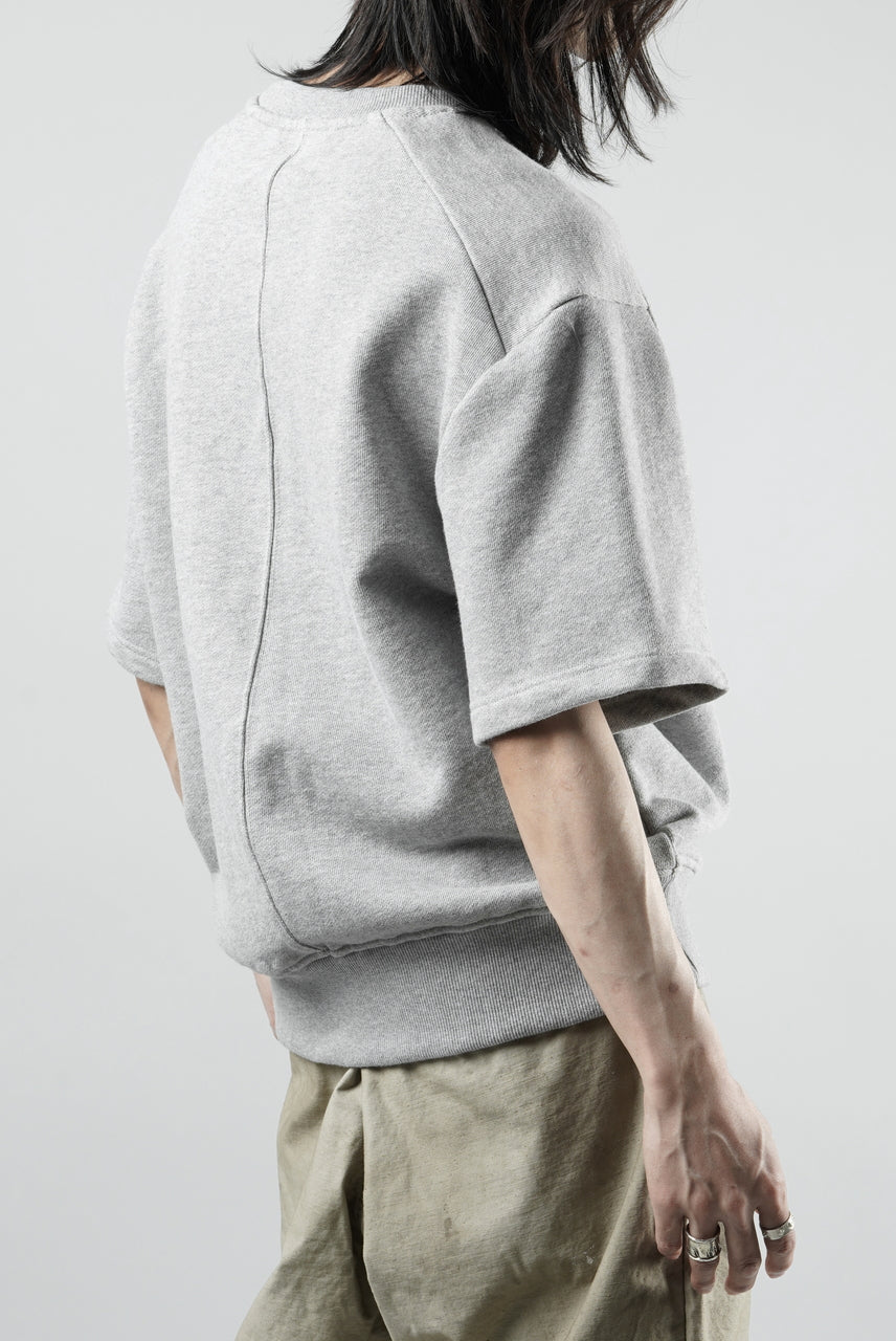 画像をギャラリービューアに読み込む, N/07 CREW NECK SWEAT TOP / ORGANIC COTTON (GREY)