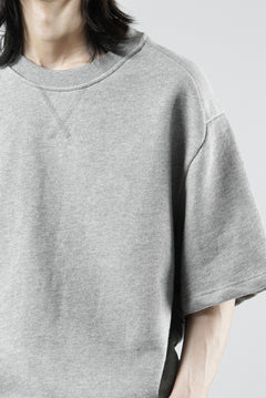 画像をギャラリービューアに読み込む, N/07 CREW NECK SWEAT TOP / ORGANIC COTTON (GREY)