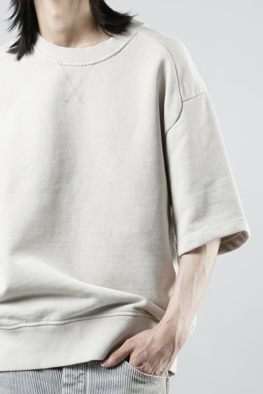 画像をギャラリービューアに読み込む, N/07 CREW NECK SWEAT TOP / ORGANIC COTTON (IVORY)