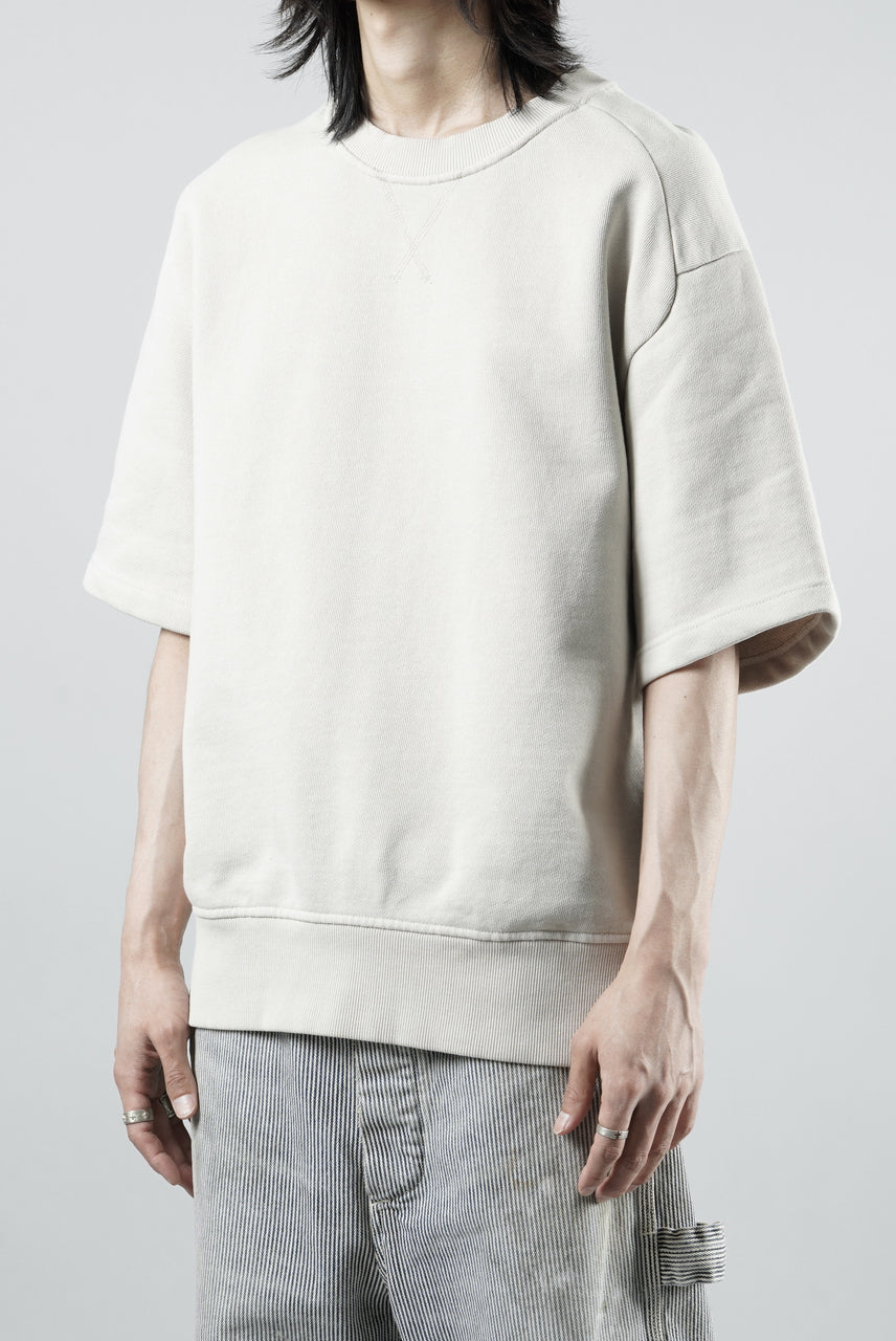 画像をギャラリービューアに読み込む, N/07 CREW NECK SWEAT TOP / ORGANIC COTTON (IVORY)