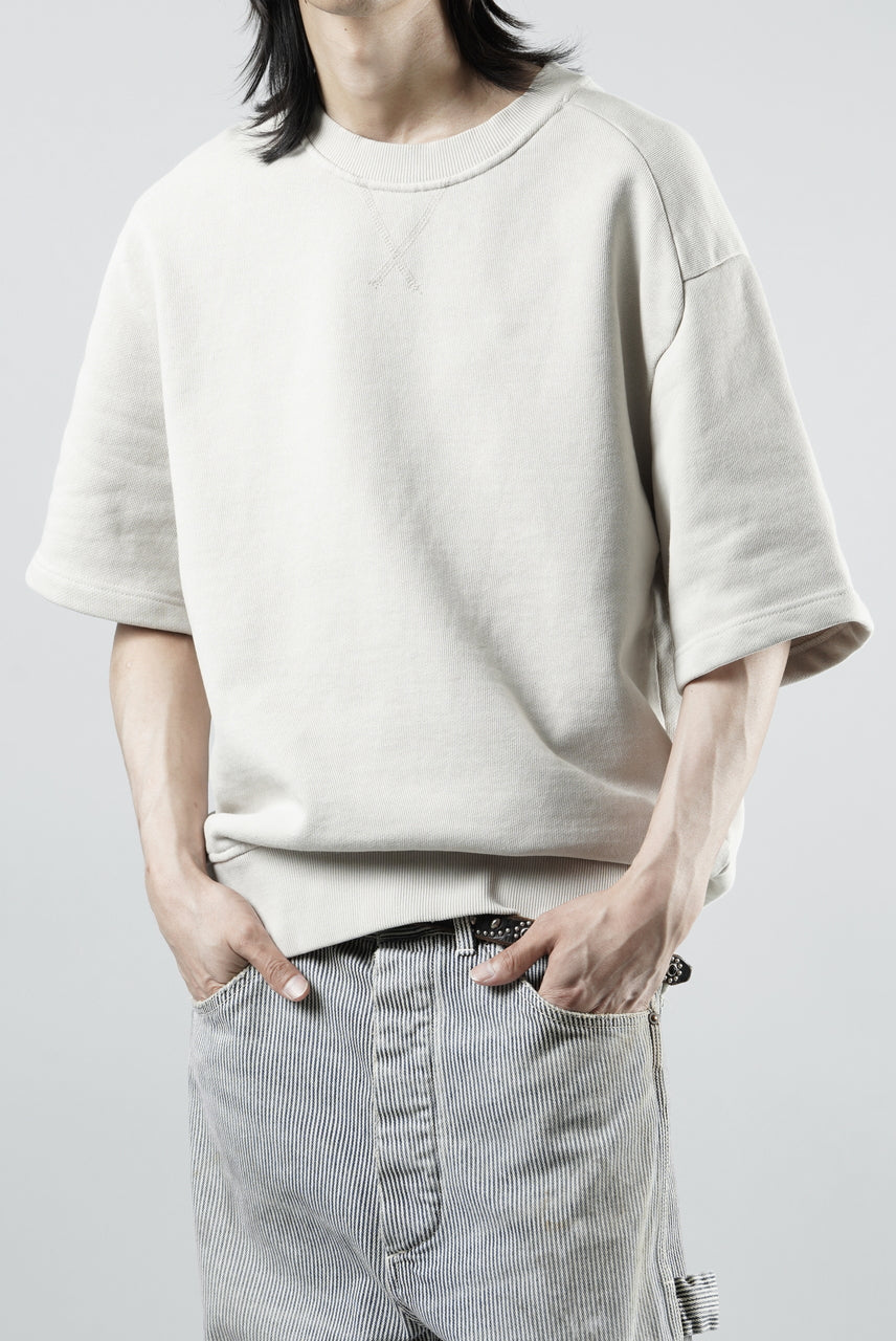 画像をギャラリービューアに読み込む, N/07 CREW NECK SWEAT TOP / ORGANIC COTTON (IVORY)