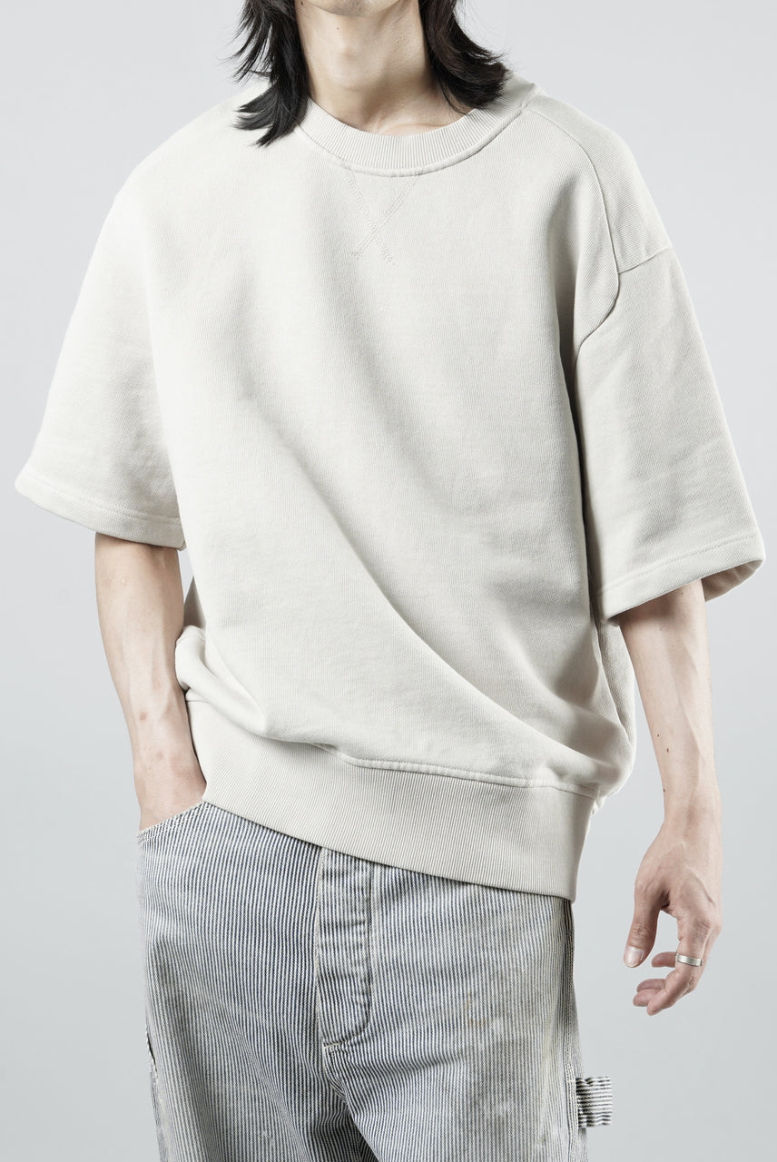 画像をギャラリービューアに読み込む, N/07 CREW NECK SWEAT TOP / ORGANIC COTTON (IVORY)
