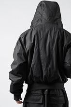 画像をギャラリービューアに読み込む, thom/krom HOODIE ZIP JACKET / WARM PADDED FILL (BLACK)
