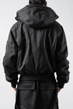 画像をギャラリービューアに読み込む, thom/krom HOODIE ZIP JACKET / WARM PADDED FILL (BLACK)