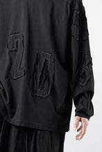 画像をギャラリービューアに読み込む, OBLADI NUMBERS LONG SLEEVES T-SHIRT (BLACK)