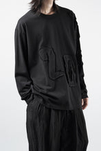画像をギャラリービューアに読み込む, OBLADI NUMBERS LONG SLEEVES T-SHIRT (BLACK)