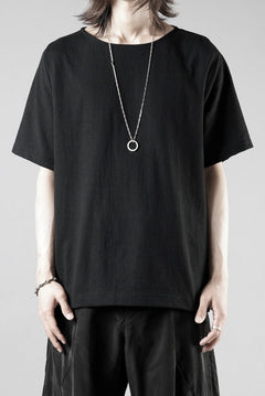 Load image into Gallery viewer, OPPOSE DUALITY HALF SLEEVE T-SHIRTS / COTTON JERSEY (BLACK)