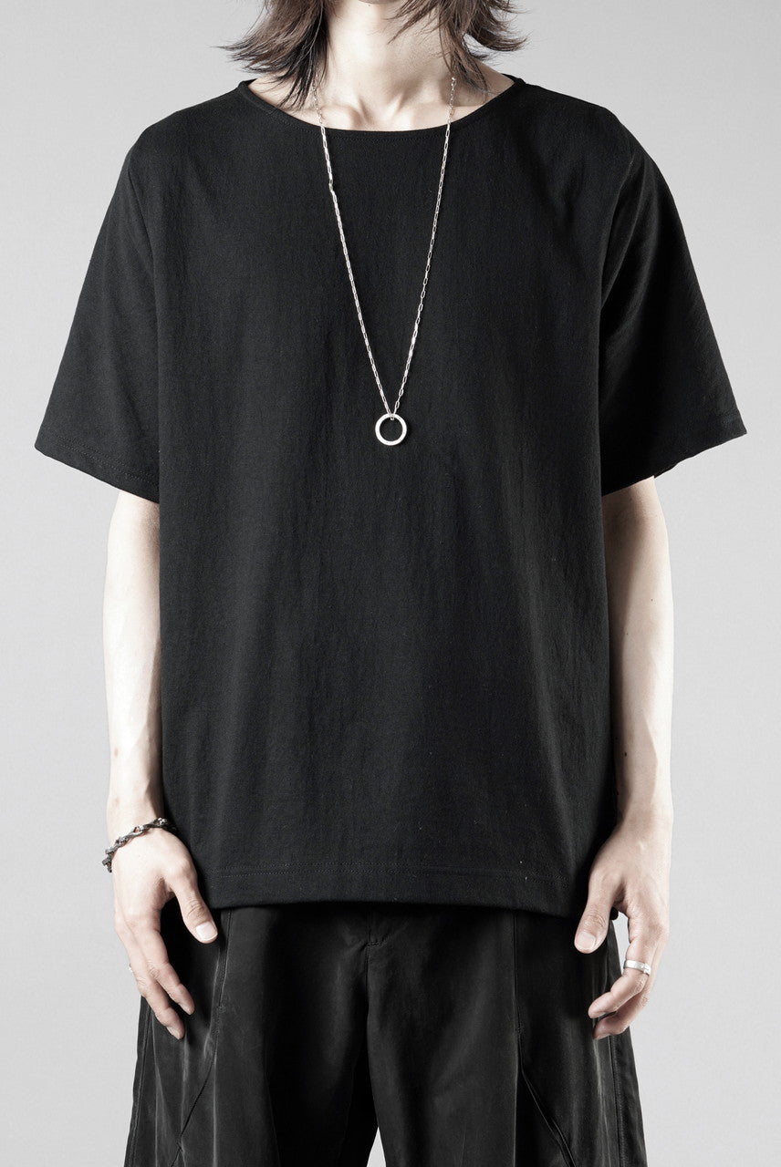 Load image into Gallery viewer, OPPOSE DUALITY HALF SLEEVE T-SHIRTS / COTTON JERSEY (BLACK)
