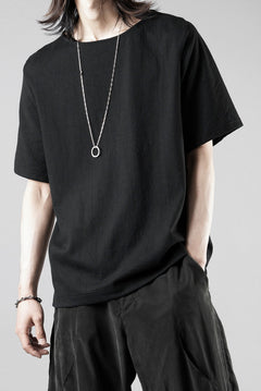 Load image into Gallery viewer, OPPOSE DUALITY HALF SLEEVE T-SHIRTS / COTTON JERSEY (BLACK)