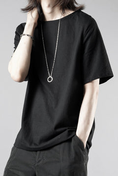 Load image into Gallery viewer, OPPOSE DUALITY HALF SLEEVE T-SHIRTS / COTTON JERSEY (BLACK)