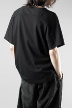 Load image into Gallery viewer, OPPOSE DUALITY HALF SLEEVE T-SHIRTS / COTTON JERSEY (BLACK)
