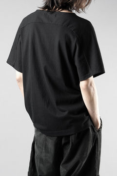 Load image into Gallery viewer, OPPOSE DUALITY HALF SLEEVE T-SHIRTS / COTTON JERSEY (BLACK)