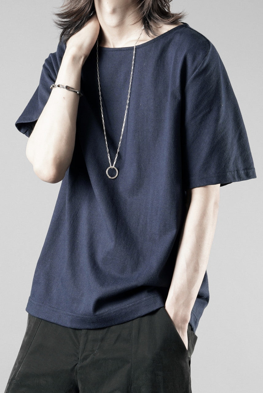 Load image into Gallery viewer, OPPOSE DUALITY HALF SLEEVE T-SHIRTS / COTTON JERSEY (NAVY)