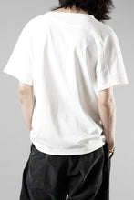 Load image into Gallery viewer, OPPOSE DUALITY HALF SLEEVE T-SHIRTS / COTTON JERSEY (WHITE)