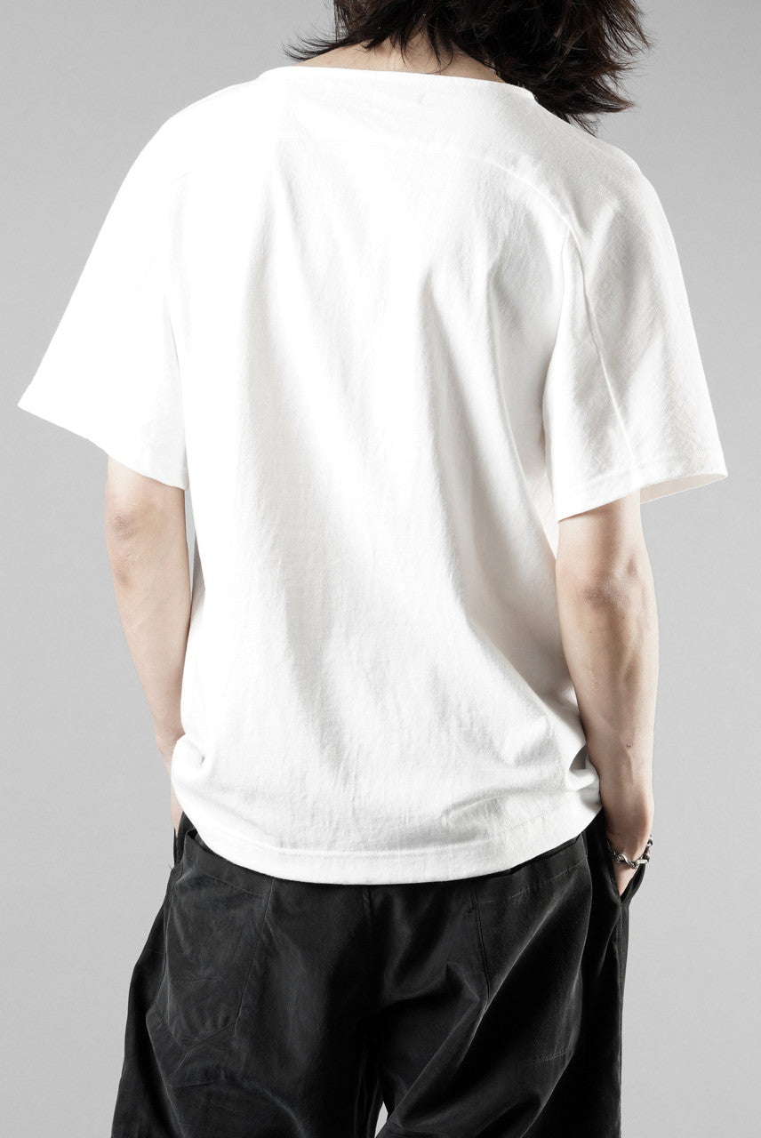 Load image into Gallery viewer, OPPOSE DUALITY HALF SLEEVE T-SHIRTS / COTTON JERSEY (WHITE)