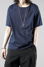 Load image into Gallery viewer, OPPOSE DUALITY HALF SLEEVE T-SHIRTS / COTTON JERSEY (NAVY)