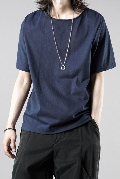 OPPOSE DUALITY HALF SLEEVE T-SHIRTS / COTTON JERSEY (NAVY)