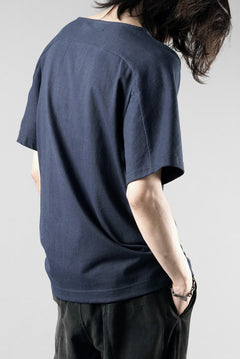 Load image into Gallery viewer, OPPOSE DUALITY HALF SLEEVE T-SHIRTS / COTTON JERSEY (NAVY)