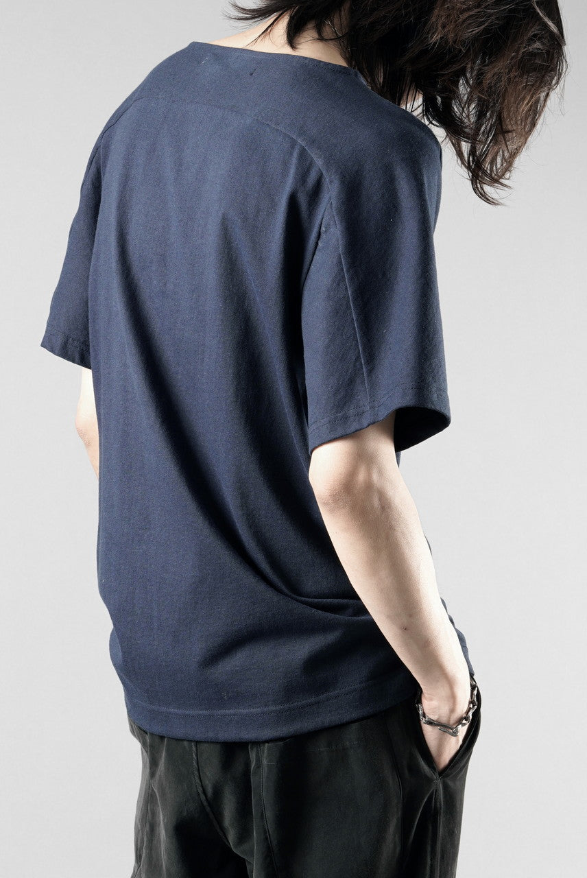 Load image into Gallery viewer, OPPOSE DUALITY HALF SLEEVE T-SHIRTS / COTTON JERSEY (NAVY)
