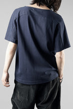 Load image into Gallery viewer, OPPOSE DUALITY HALF SLEEVE T-SHIRTS / COTTON JERSEY (NAVY)
