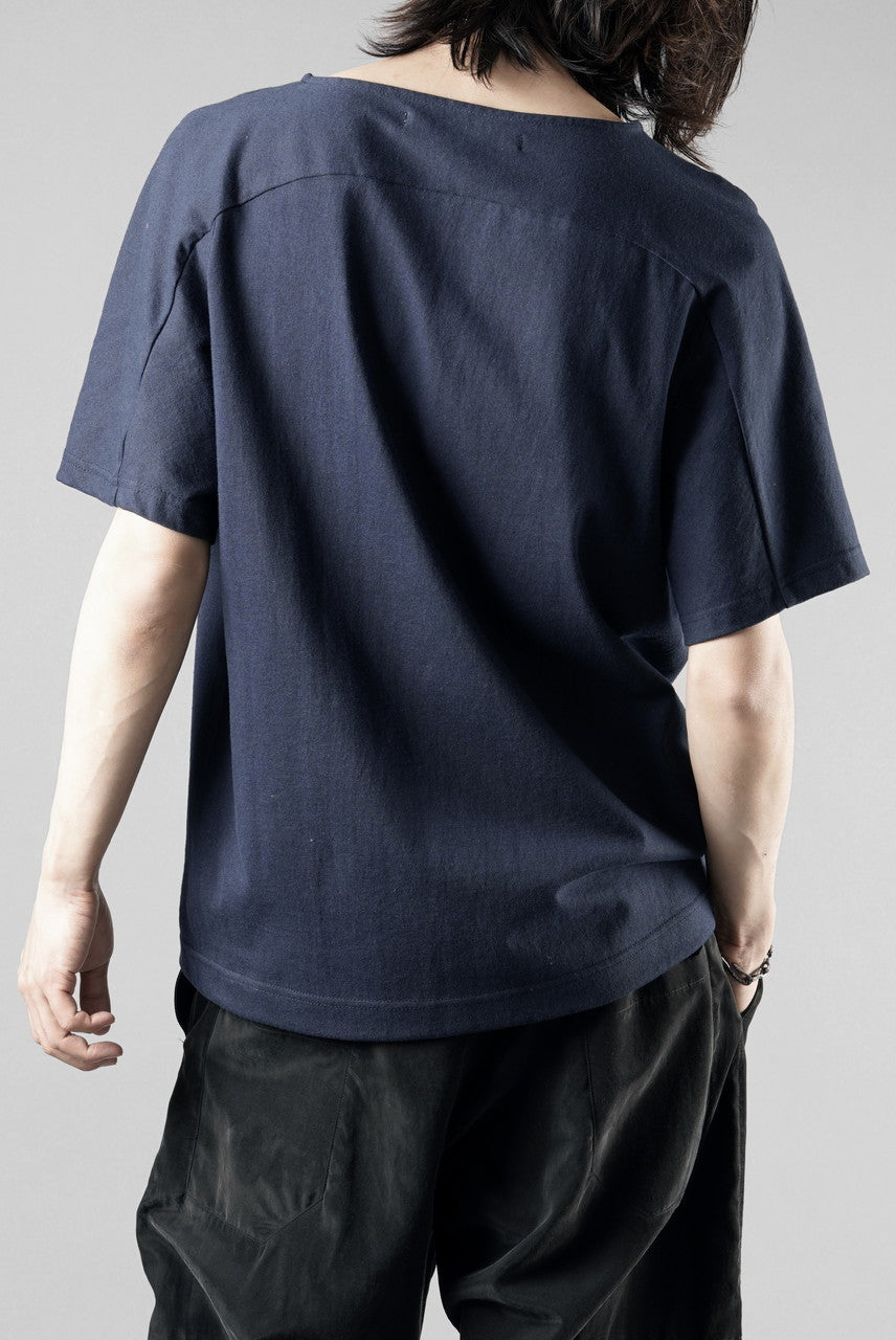 Load image into Gallery viewer, OPPOSE DUALITY HALF SLEEVE T-SHIRTS / COTTON JERSEY (NAVY)