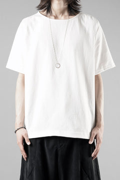 Load image into Gallery viewer, OPPOSE DUALITY HALF SLEEVE T-SHIRTS / COTTON JERSEY (WHITE)