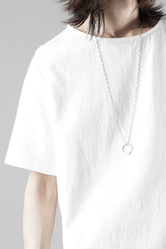 Load image into Gallery viewer, OPPOSE DUALITY HALF SLEEVE T-SHIRTS / COTTON JERSEY (WHITE)